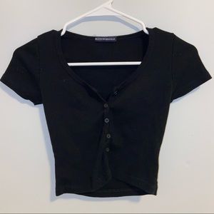 Brandy Melville Button Up Tee